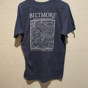 (3/$15) Men’s Large Biltmore Navy Graphic T-Shirt